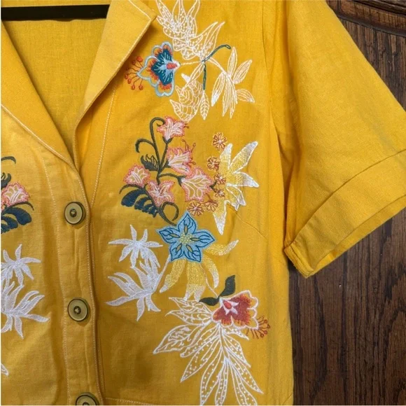 Anthropologie Varadero Collared Dress - Picture 5 of 8